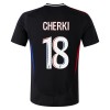 Maillot de Supporter Olympique Lyonnais Rayan Cherki 18 Extérieur 2024-25 Pour Homme